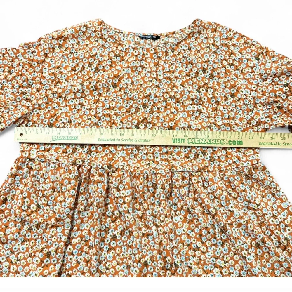 SHEIN CURVE Women floral dress 1XL